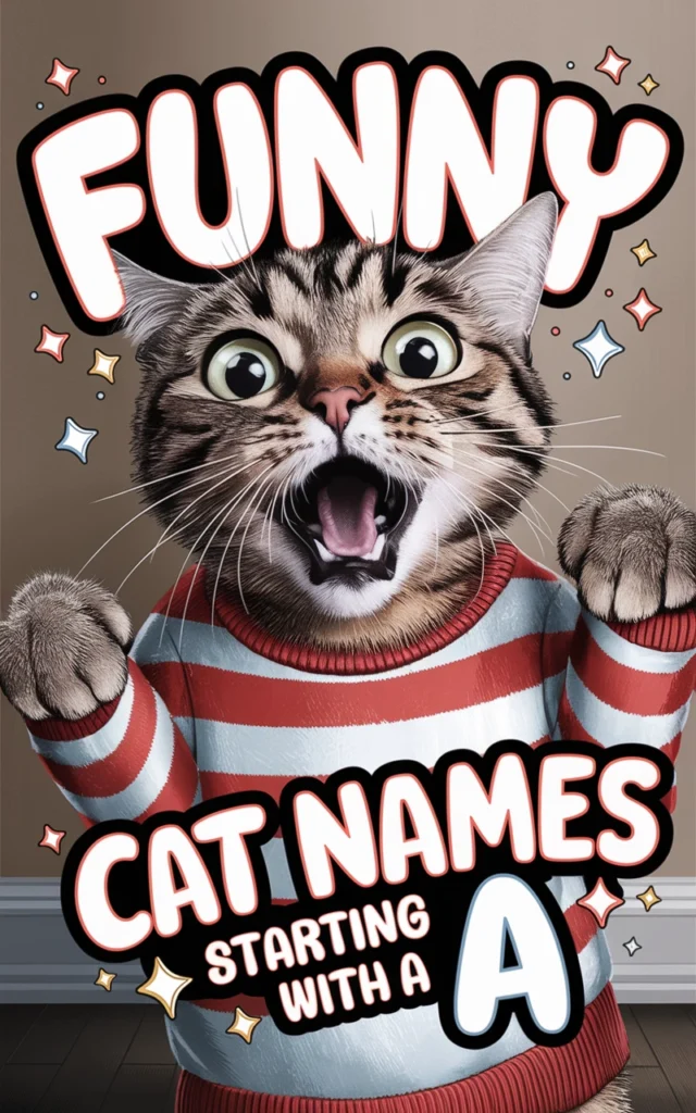 FUNNY CAT NAMES STARTING WITH A