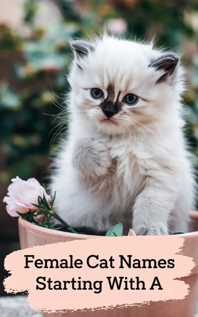 Female Cat Names Starting with A