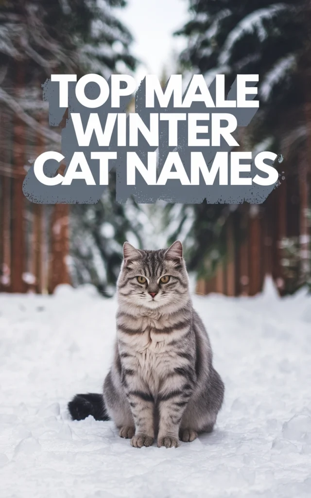 Male Winter Cat Names
