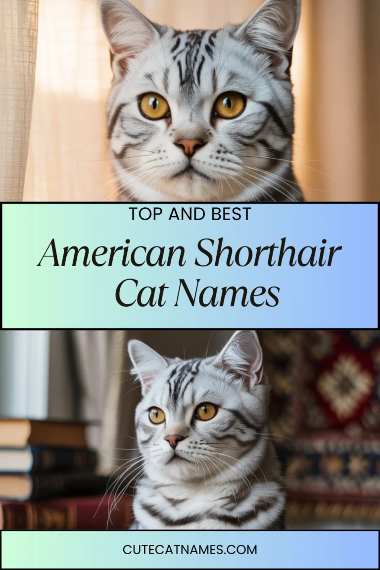 American Shorthair Cat Names