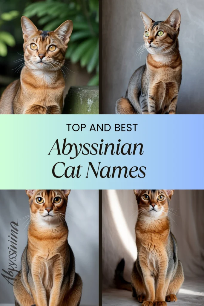 Abyssinian Cat Names