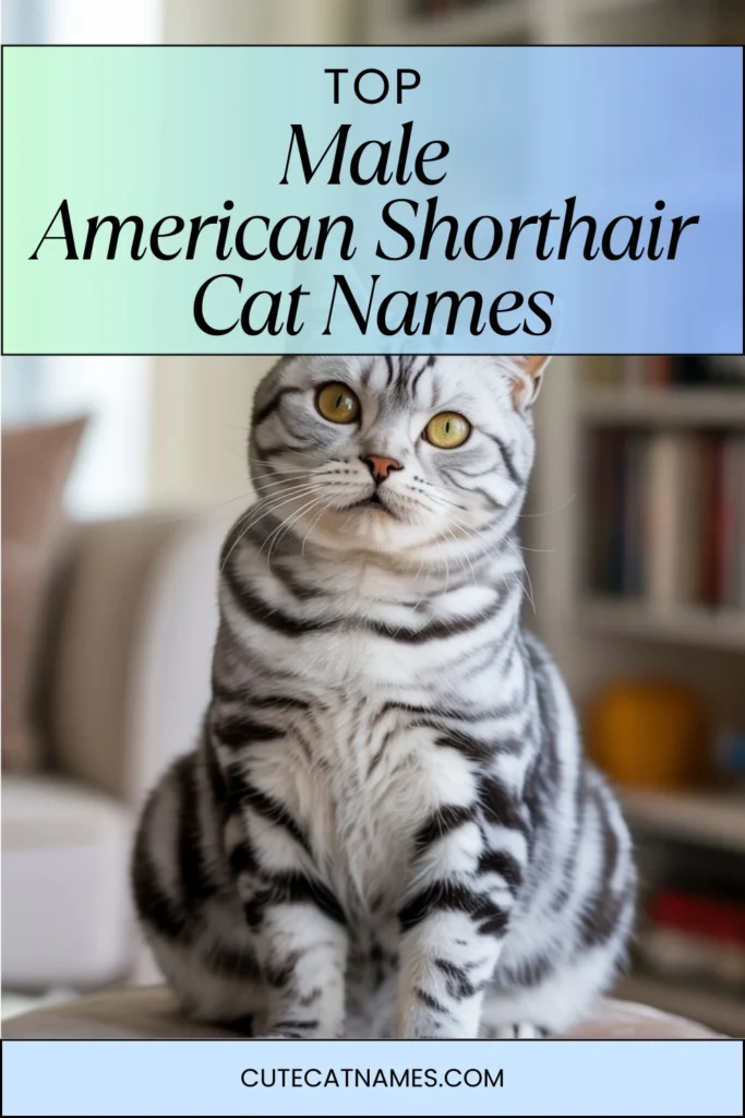 Male American Shorthair Cat Names
