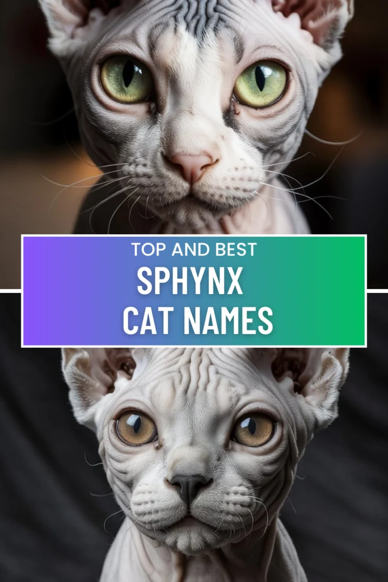 Sphynx Cat Names