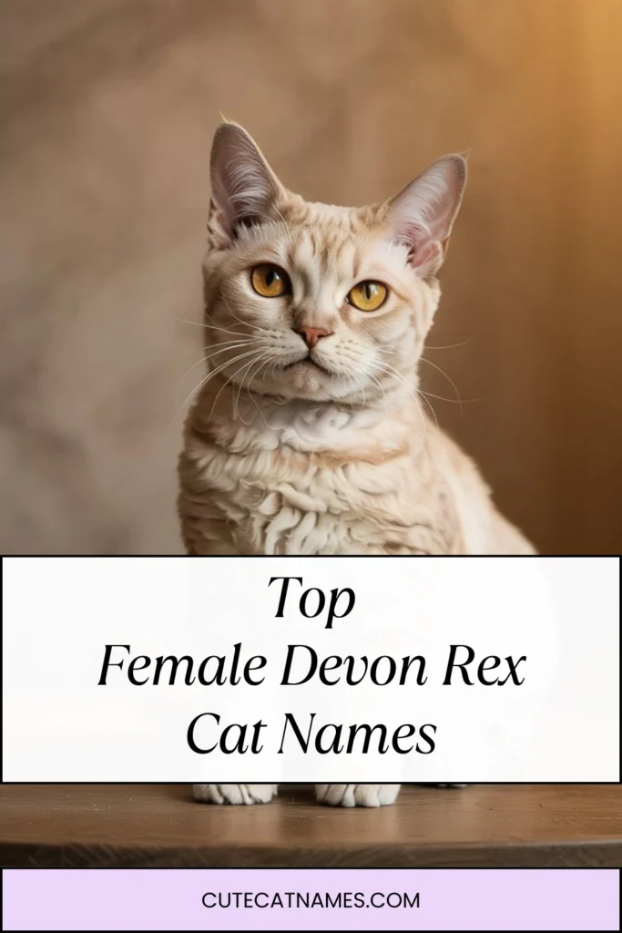 Female Devon Rex Cat Names