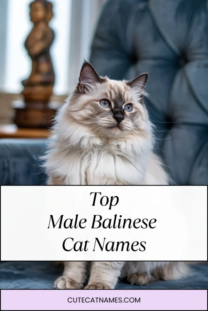 Male Balinese Cat Names