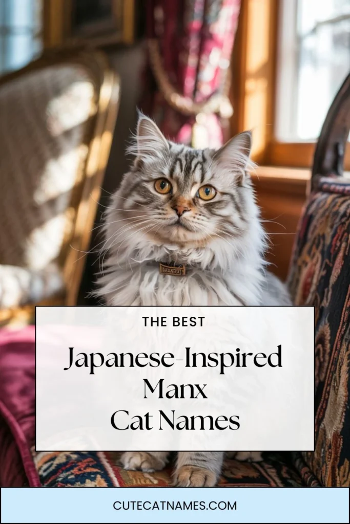Japanese-Inspired Manx Cat Names