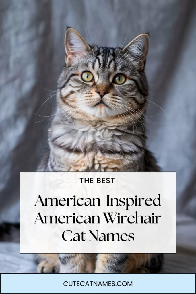 American-Inspired Names for American Wirehair Cats