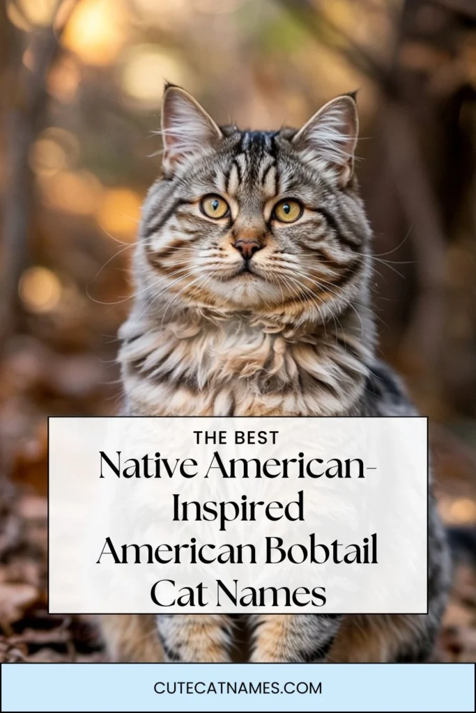 Native American-Inspired American Bobtail Cat Names