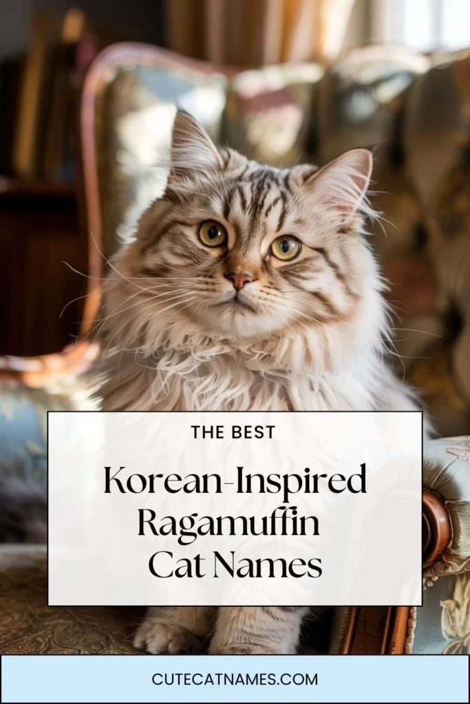 Korean-Inspired Ragamuffin Cat Names