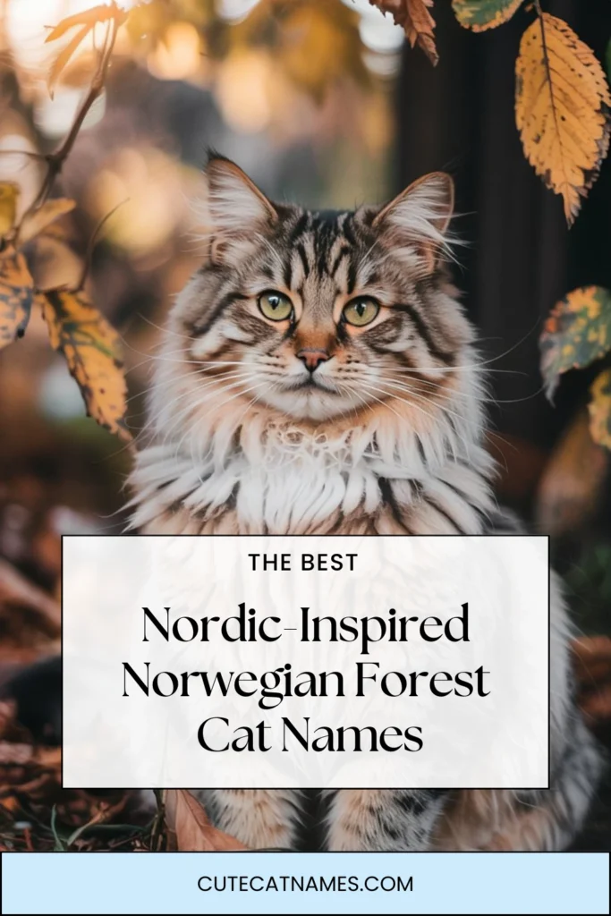 Nordic-Inspired Norwegian Forest Cat Names