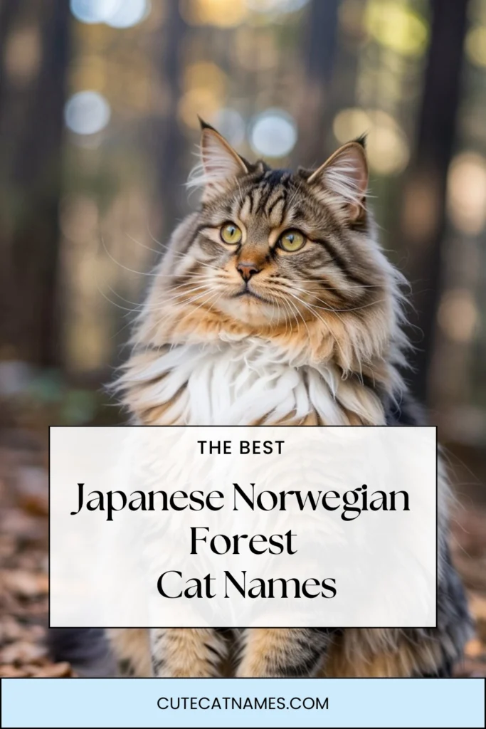 Japanese Norwegian Forest Cat Names