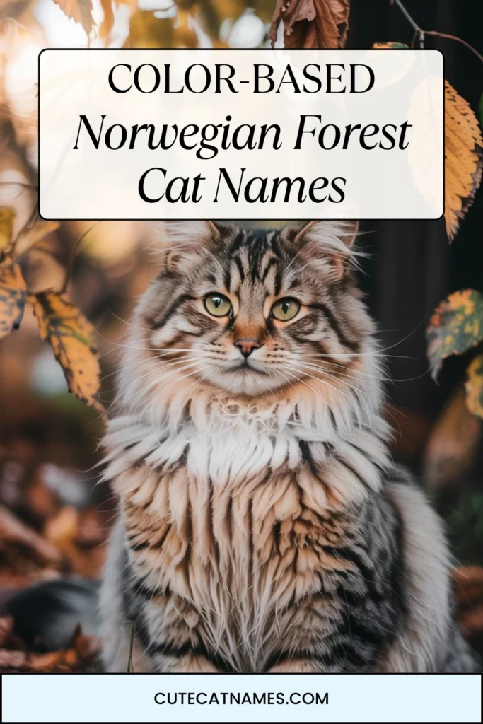 Color-Based Norwegian Forest Cat Names