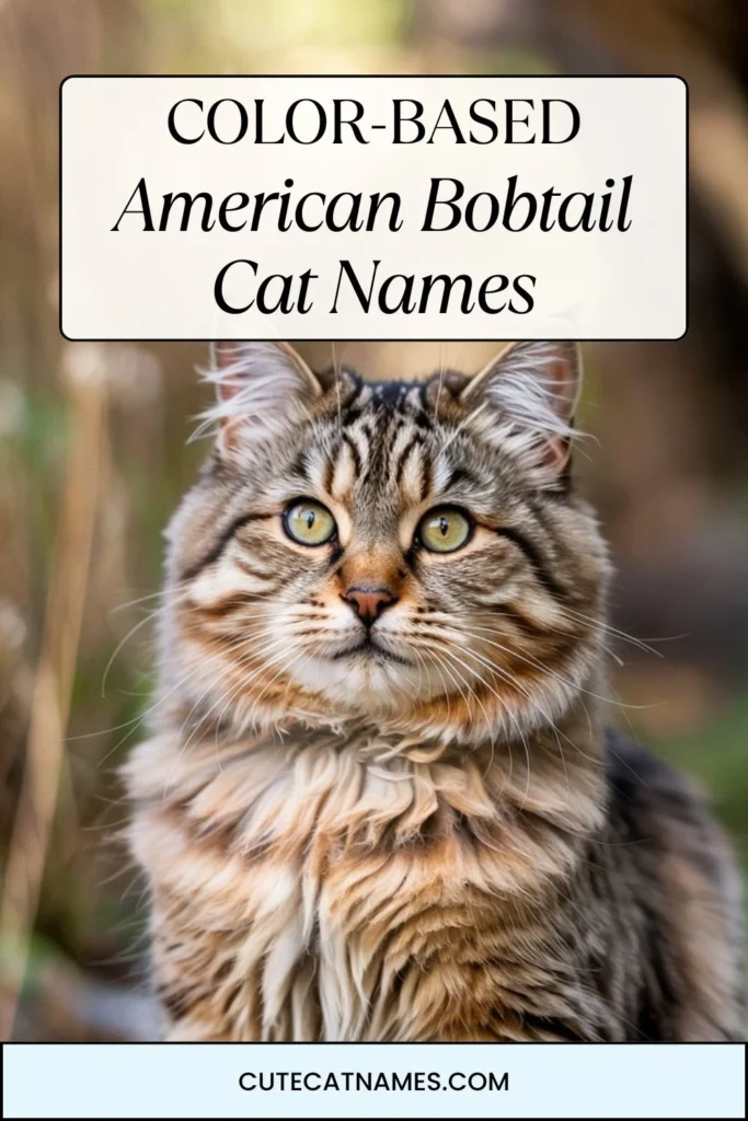 Color-Based American Bobtail Cat Names