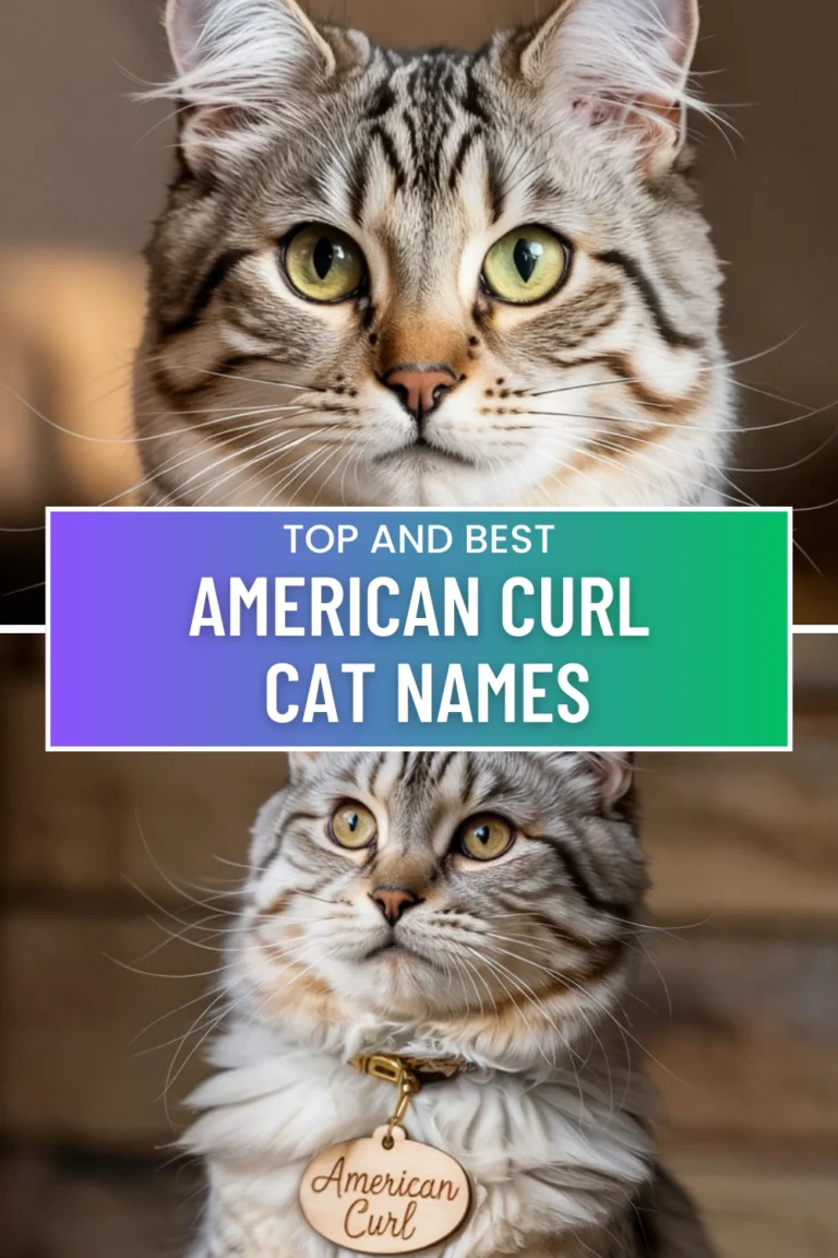 American Curl Cat Names
