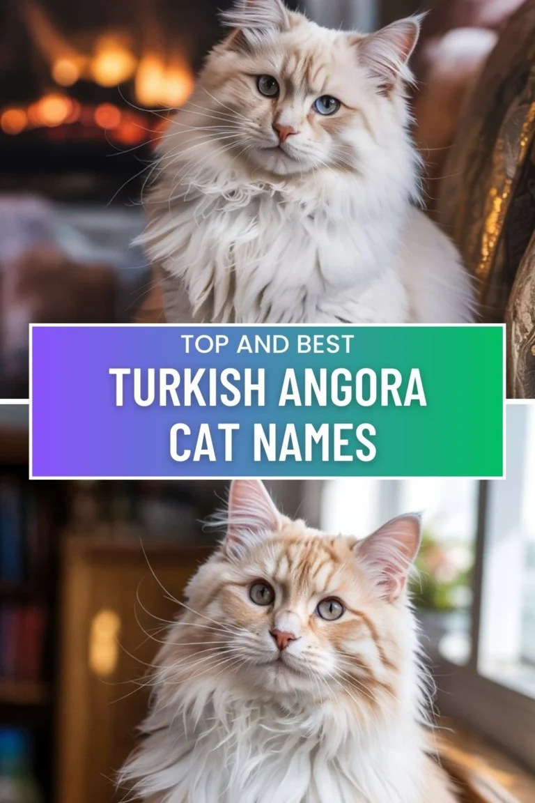 Turkish Angora Cat Names