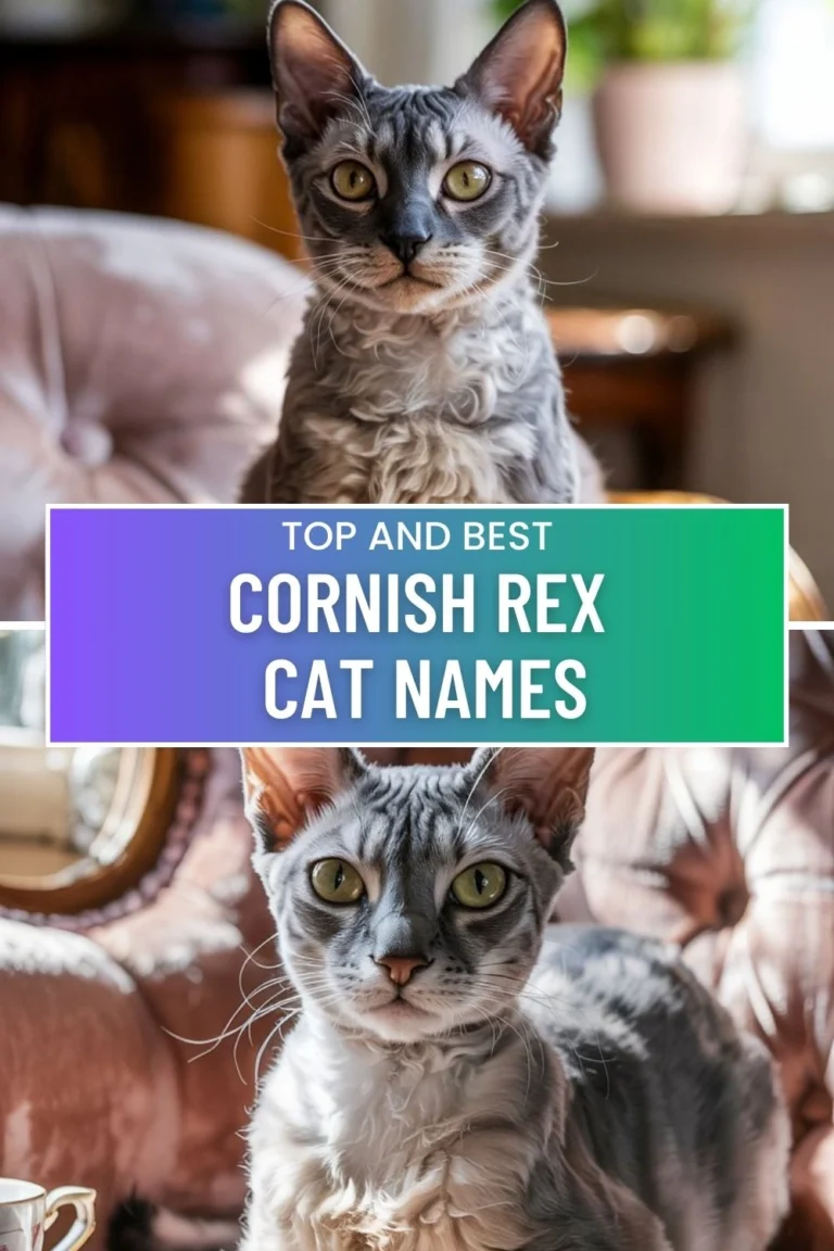 Cornish Rex Cat Names