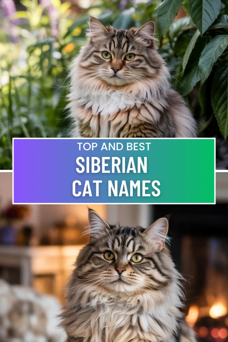 Siberian Cat Names