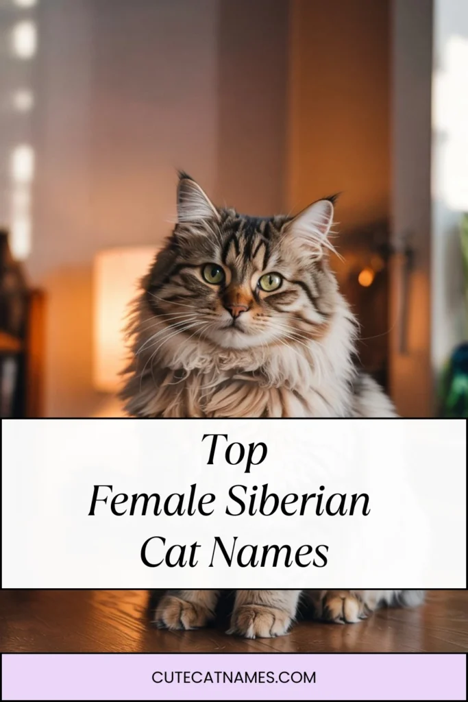 Female Siberian Cat Names