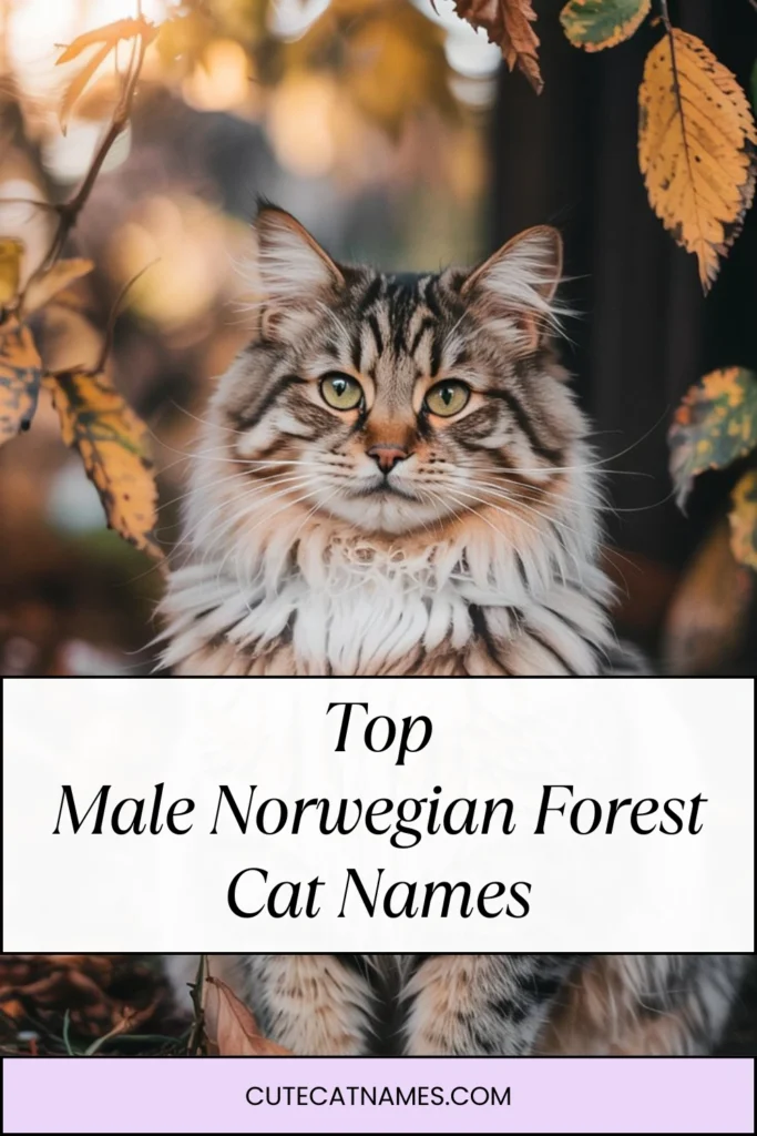 Male Norwegian Forest Cat Names