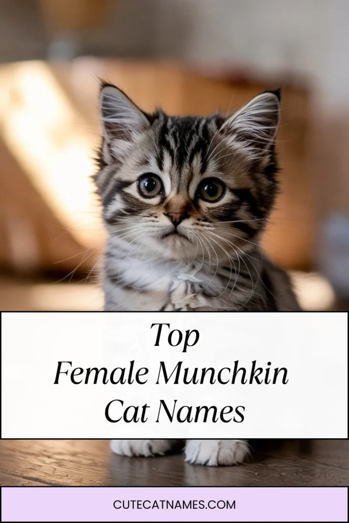 Female Munchkin Cat Names