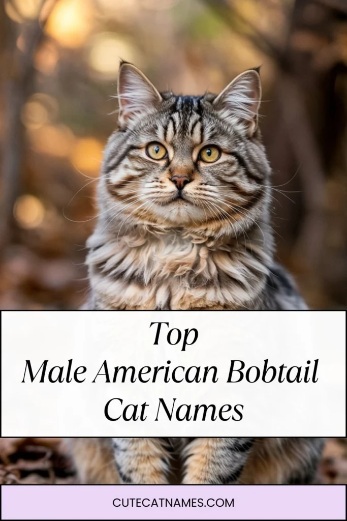 Male American Bobtail Cat Names