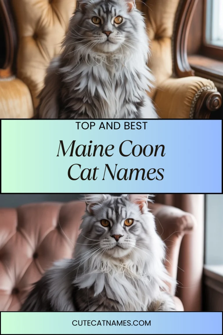 Maine Coon Cat Names