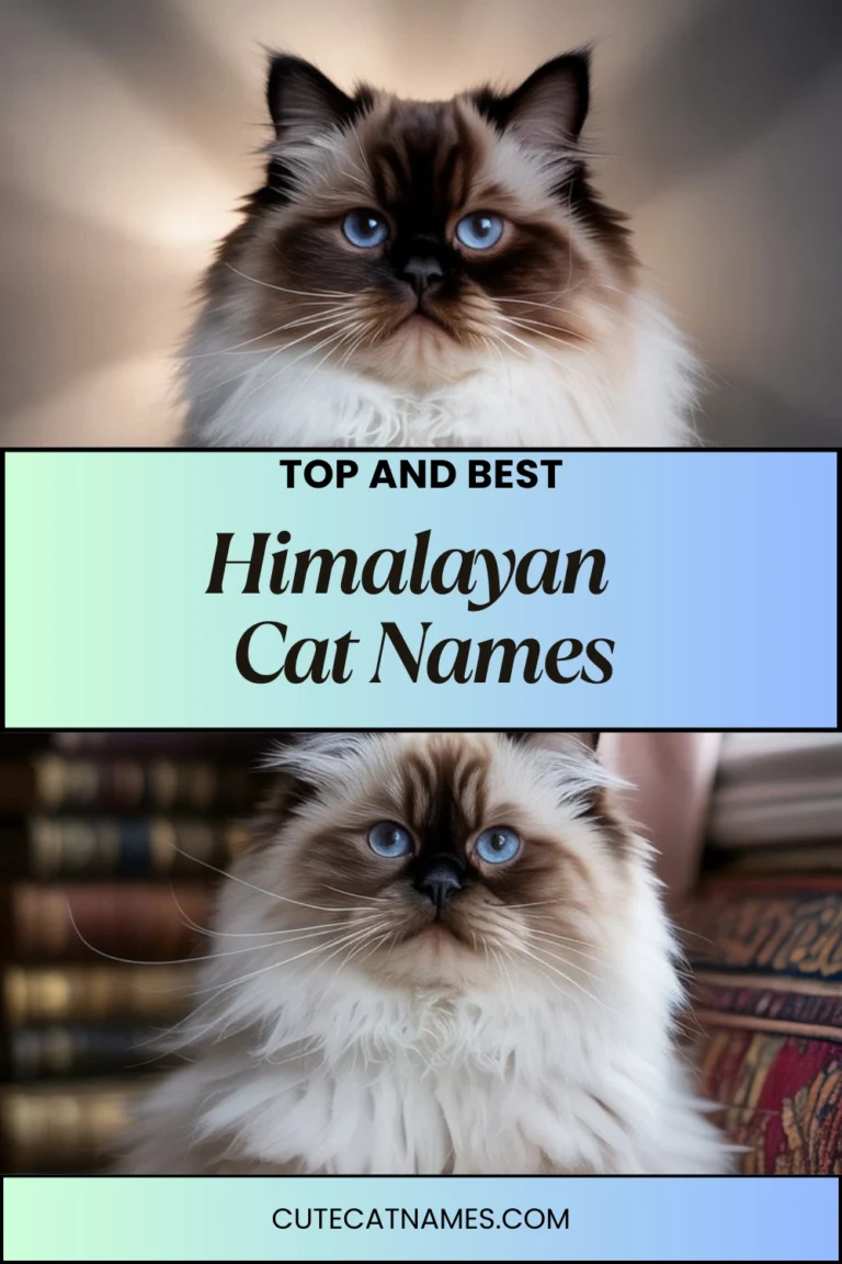 Himalayan Cat Names