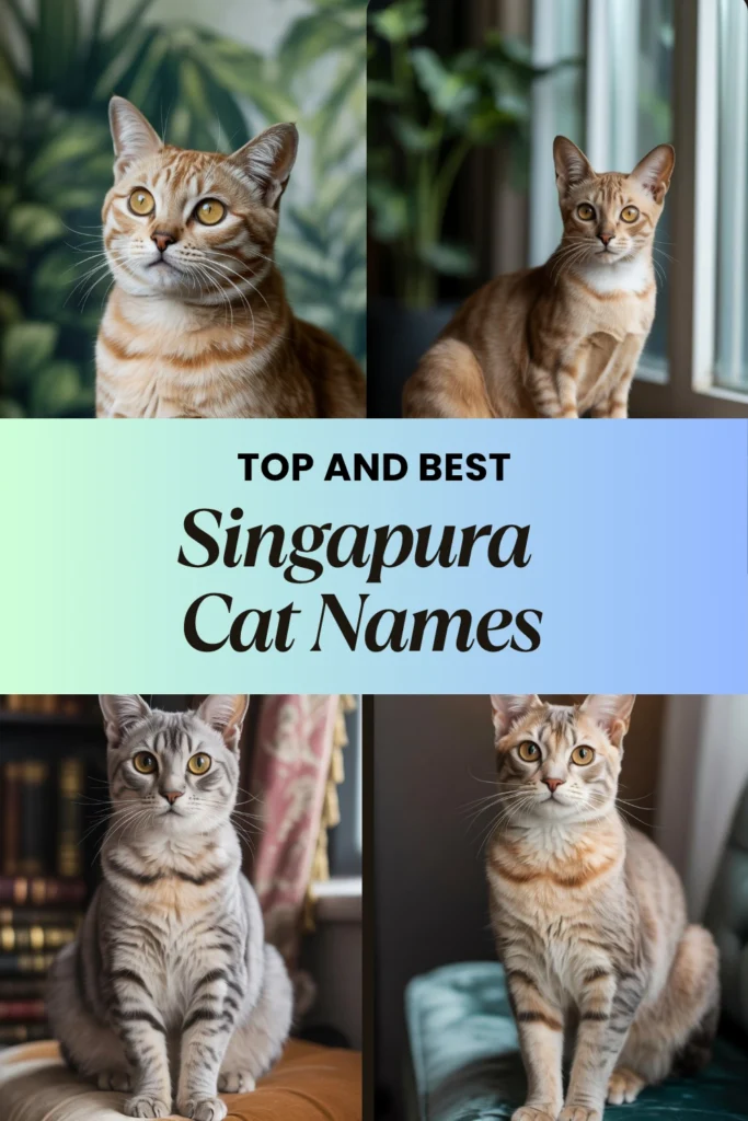 Singapura Cat Names