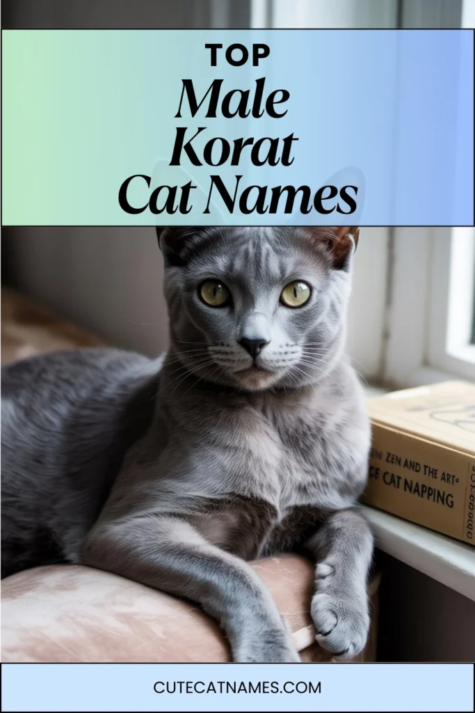Male Korat Cat Names