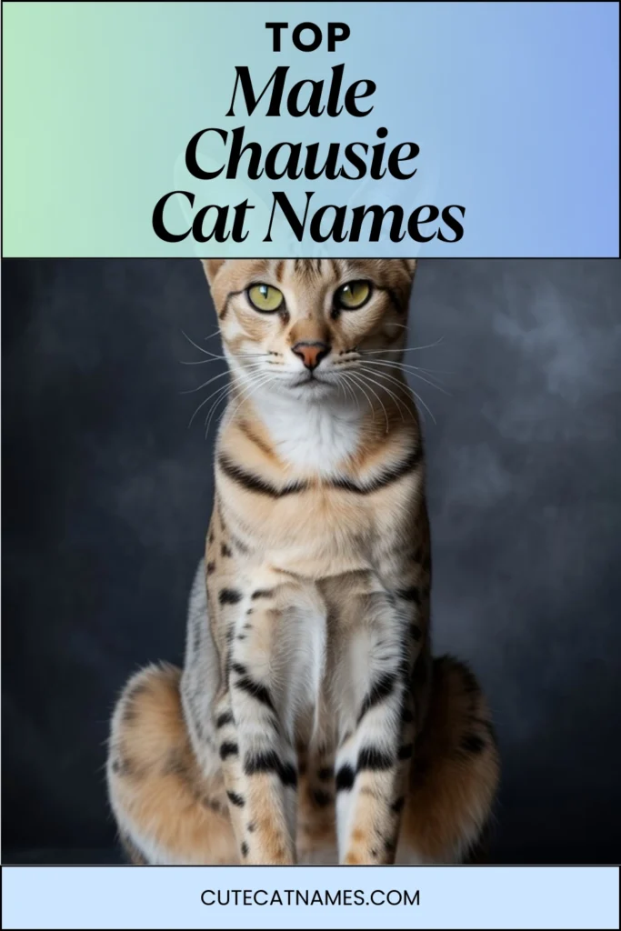 Male Chausie Cat Names