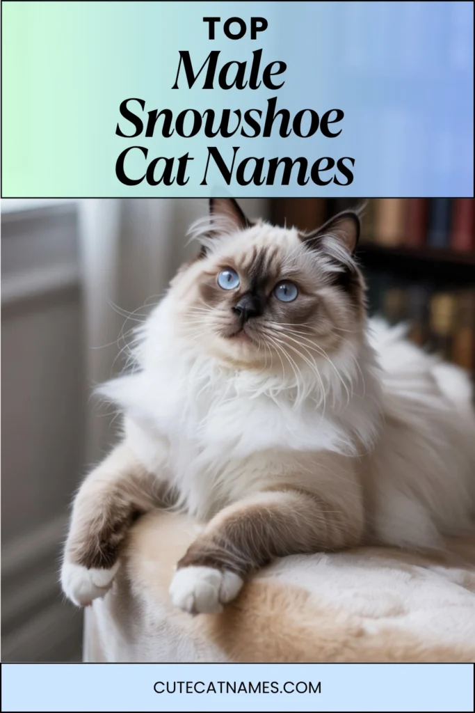 Male Snowshoe Cat Names