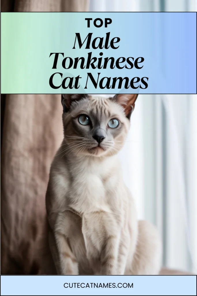 Male Tonkinese Cat Names