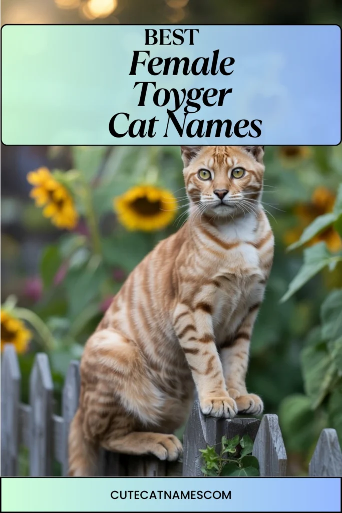 Female Toyger Cat Names