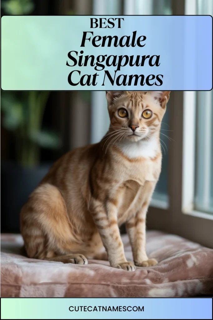 Female Singapura Cat Names
