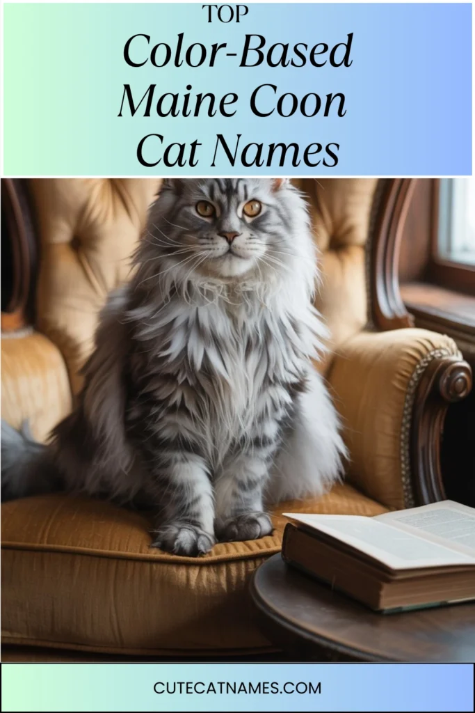 Color-Based Maine Coon Cat Names