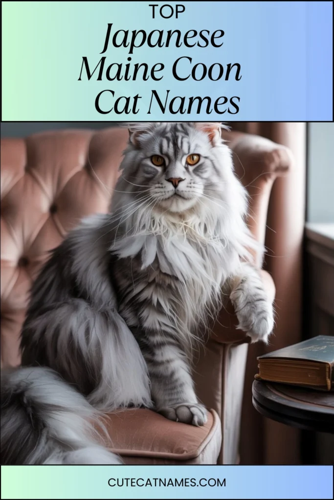 Japanese Maine Coon Cat Names