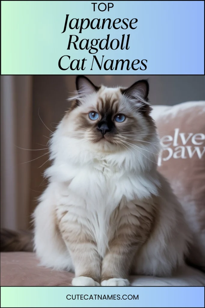 Japanese Ragdoll Cat Names
