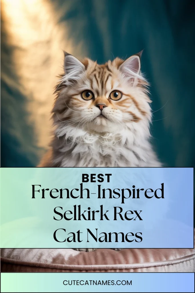French-Inspired Names for Selkirk Rex Cats