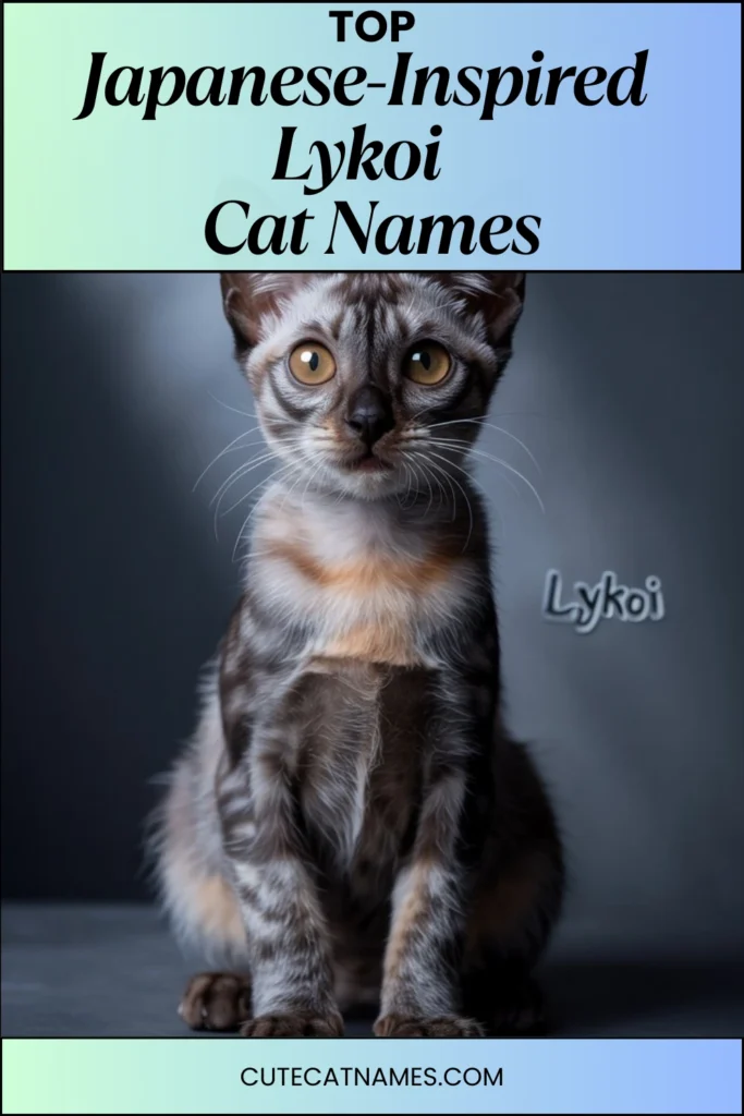 Japanese-Inspired Lykoi Cat Names
