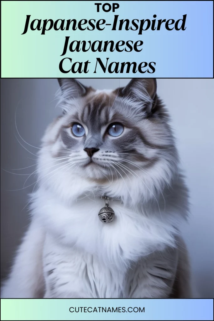 Japanese-Inspired Javanese Cat Names