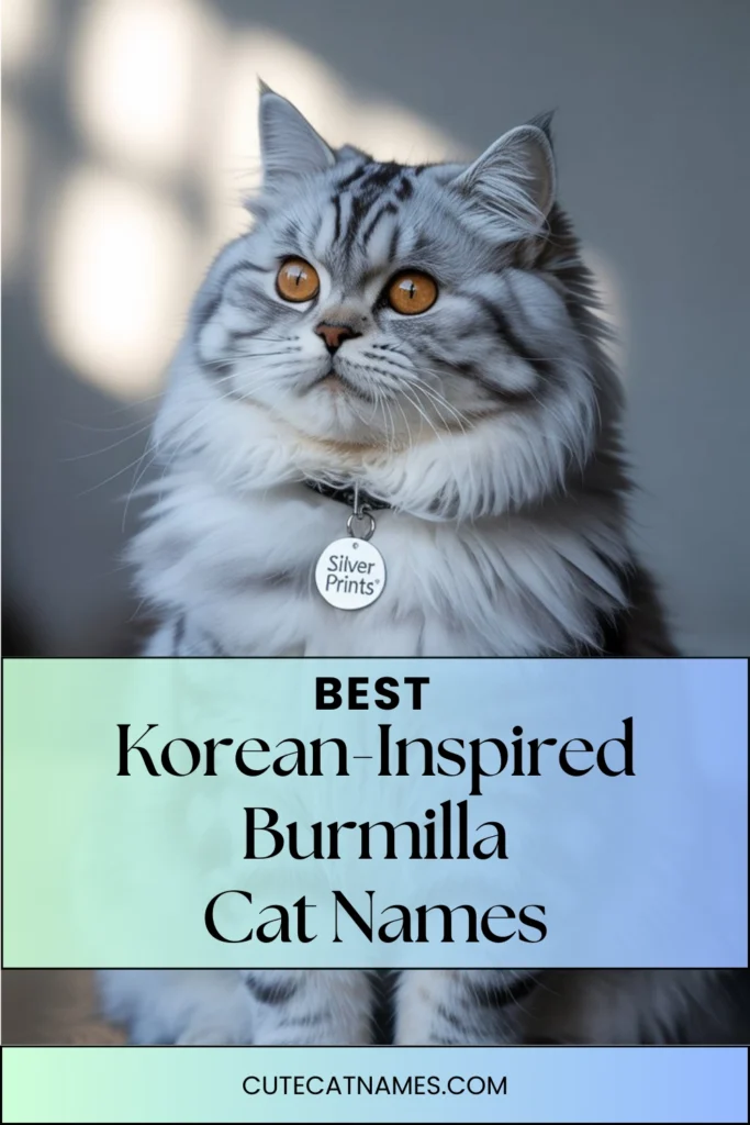 Korean-Inspired Burmilla Names