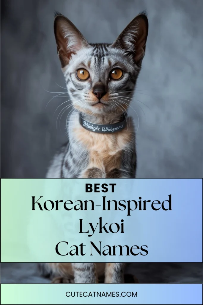 Korean-Inspired Lykoi Cat Names