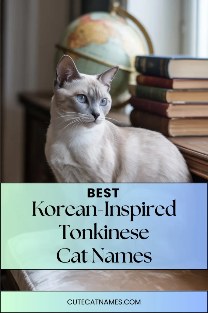 Korean-Inspired Tonkinese Cat Names