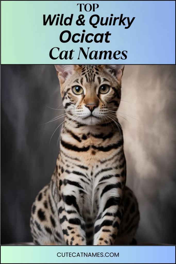 Wild & Quirky Ocicat Names