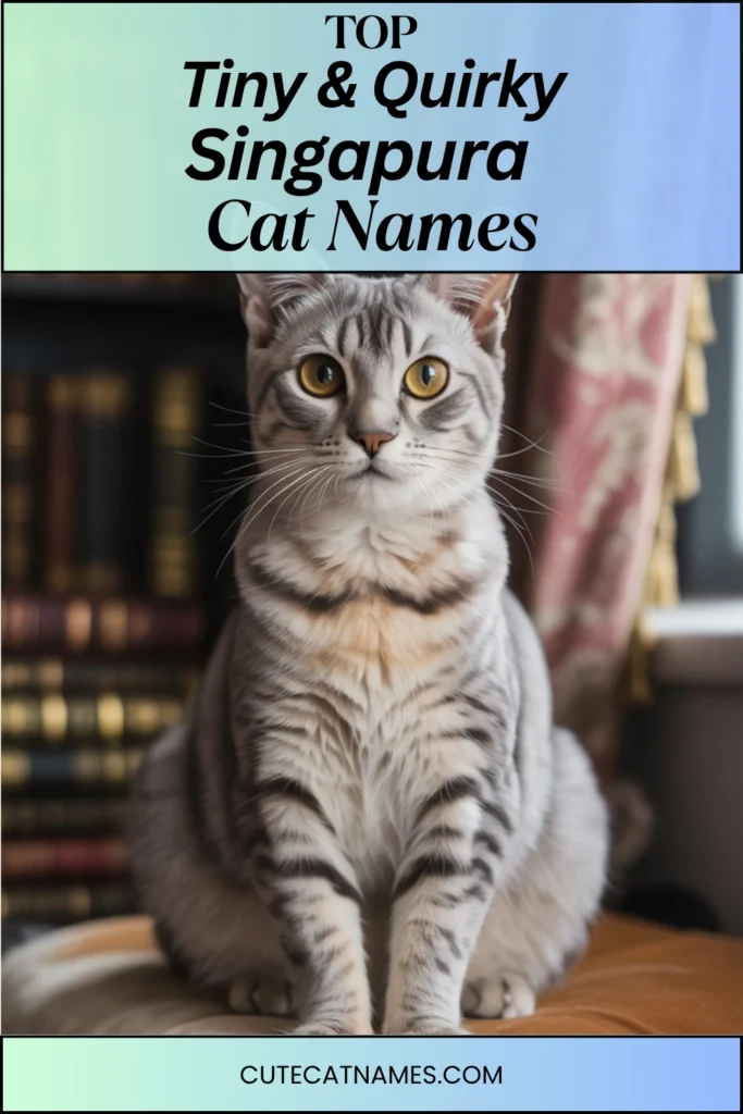 Tiny & Quirky Singapura Cat Names