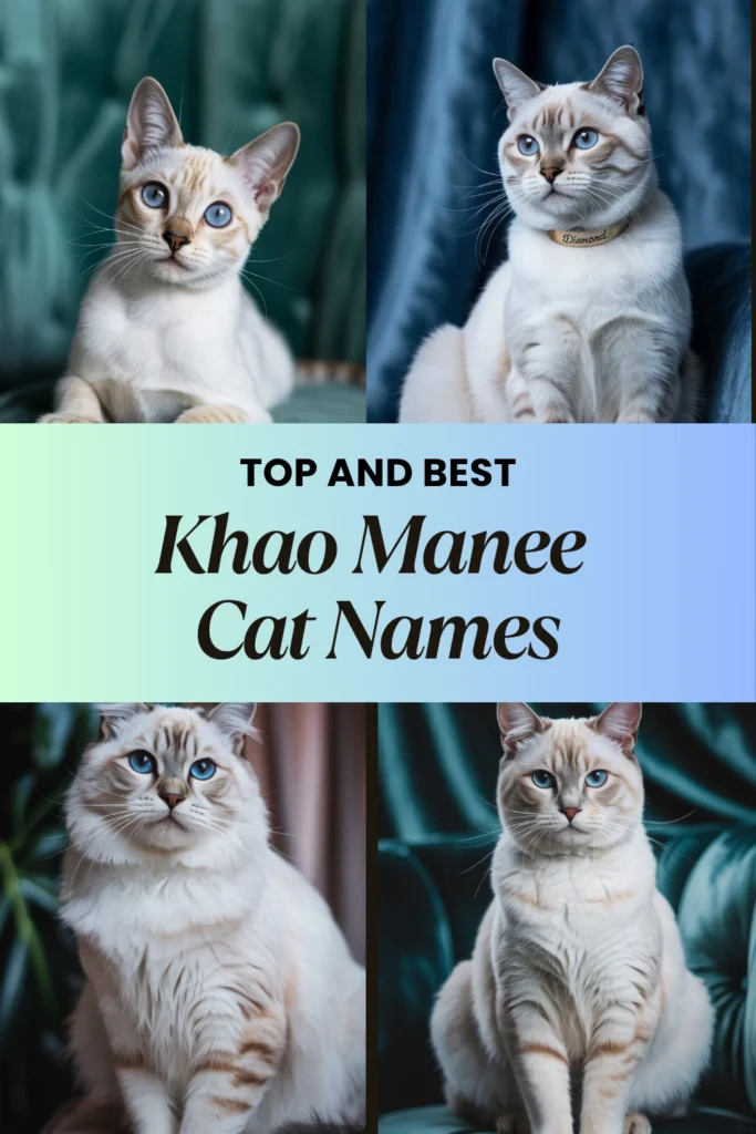 Khao Manee Cat Names