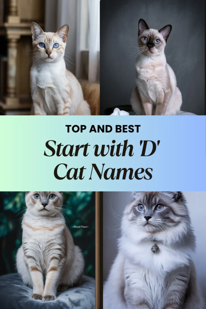 Cat Names That Start with 'D'