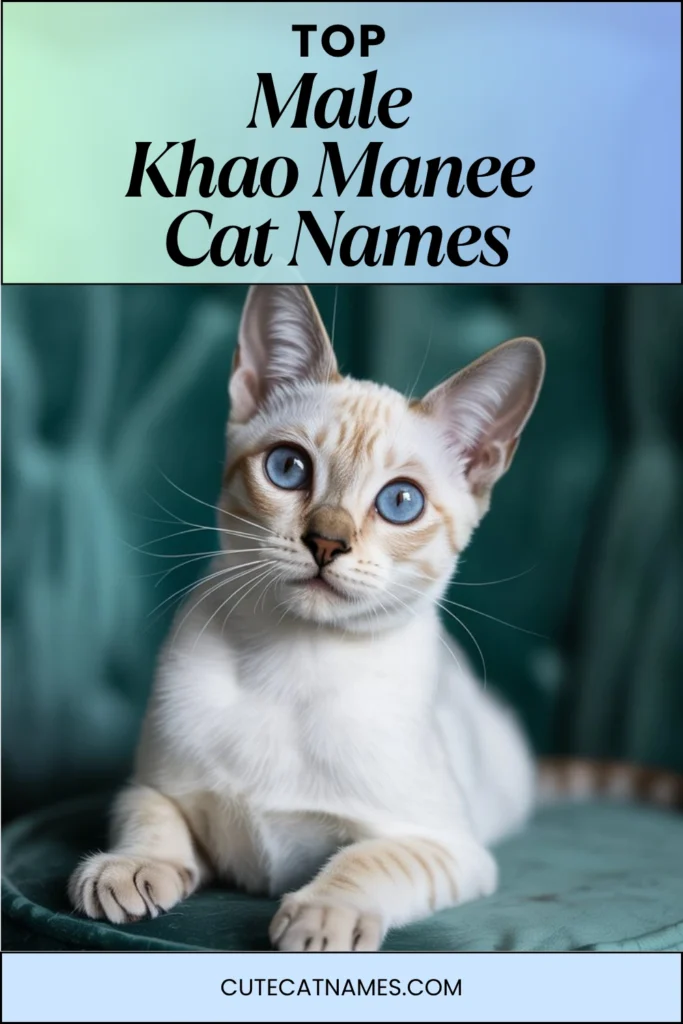 Male Khao Manee Cat Names