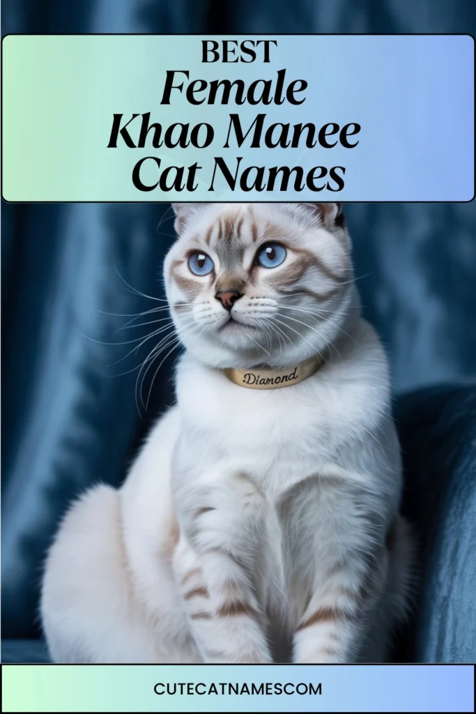 Female Khao Manee Cat Names