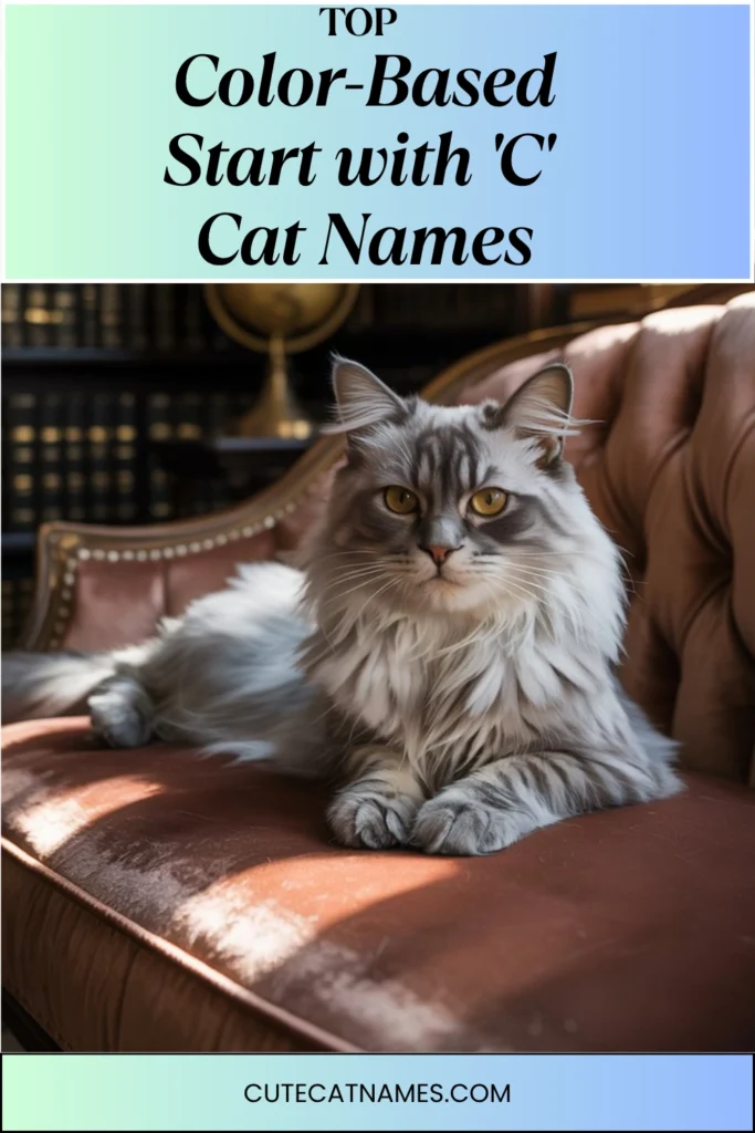 Color-Themed 'C' Cat Names